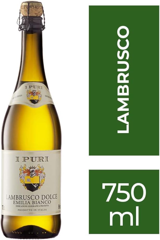 I Puri Vinho Italiano Lambrusco Branco 750Ml - Imagem 3