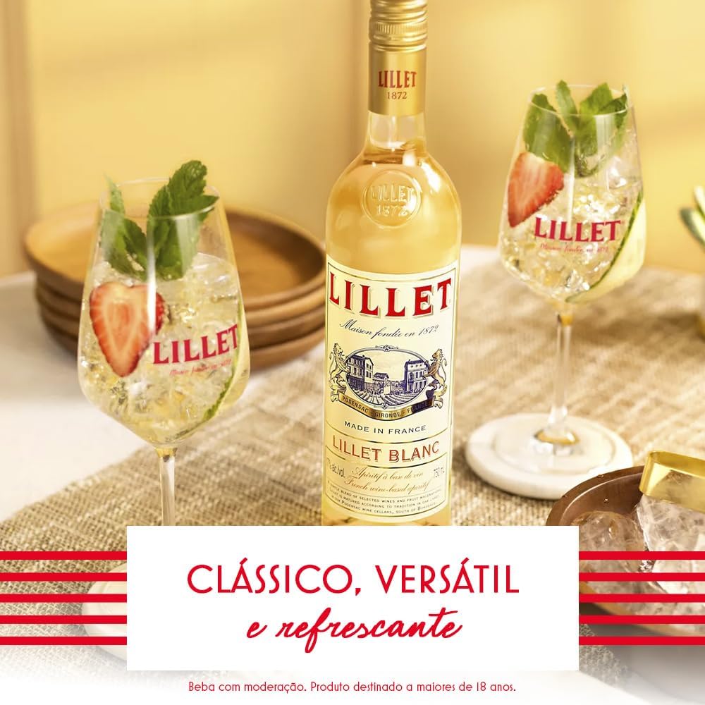 Aperitivo Lillet Blanc de Vinho Francês 750 ml - Spritz - Imagem 7