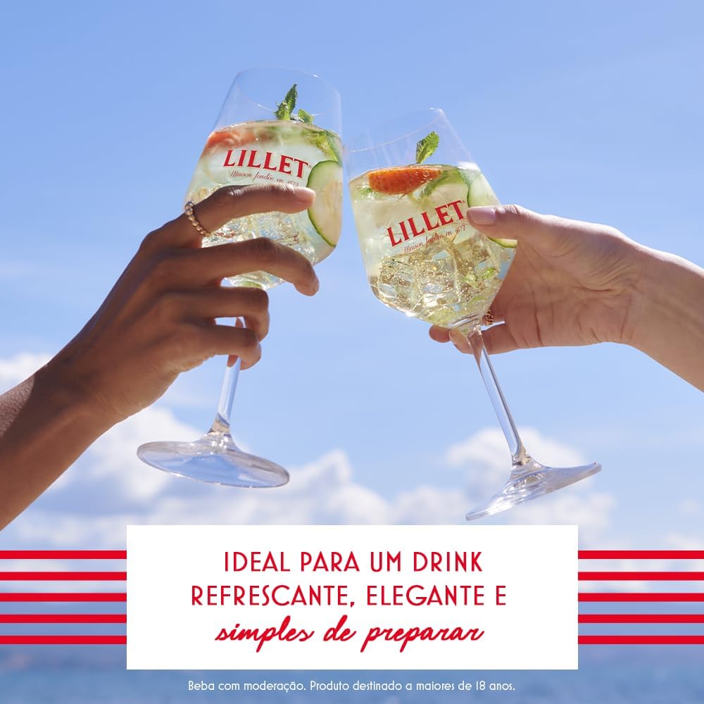 Aperitivo Lillet Blanc de Vinho Francês 750 ml - Spritz - Imagem 5