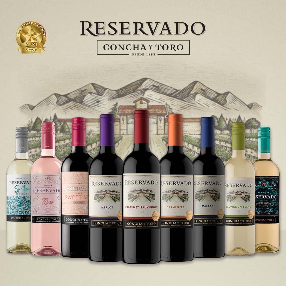 Concha y Toro Vinho Chileno Reservado Sauvignon Blanc 750Ml - Imagem 4