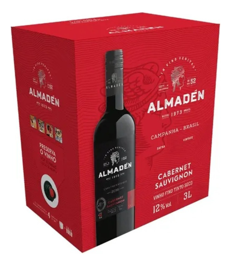 Vinho Tinto Cabernet Sauvignon Almadén Adega Miolo Wine Group 3 - Imagem 10